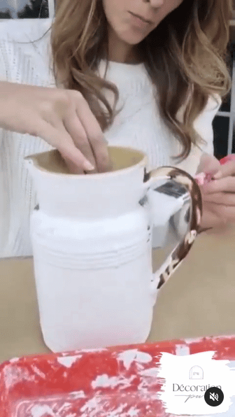Astuce DIY minimaliste sur un vase